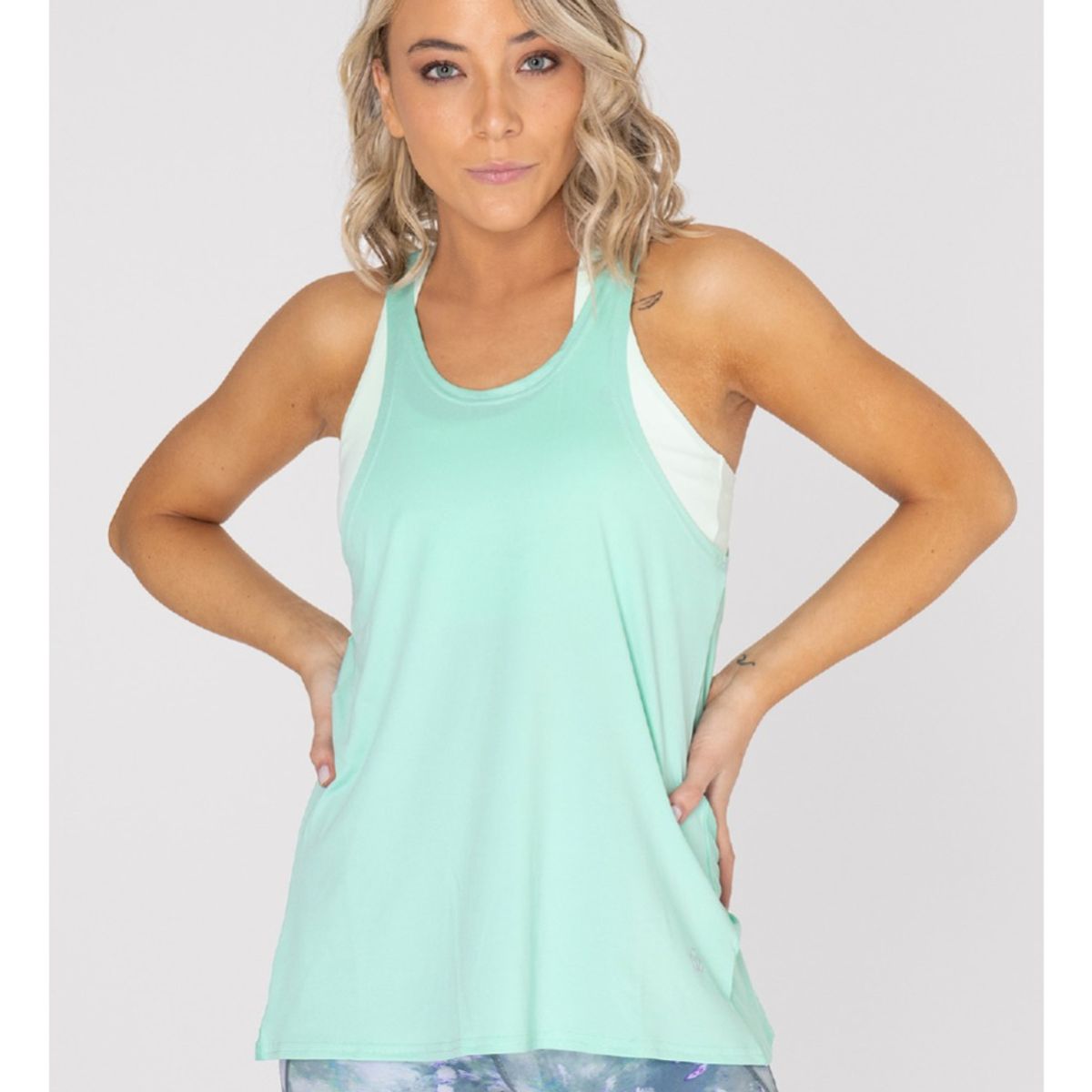 BSOUL - Camiseta Mujer TANK CLOE MINT BSOUL