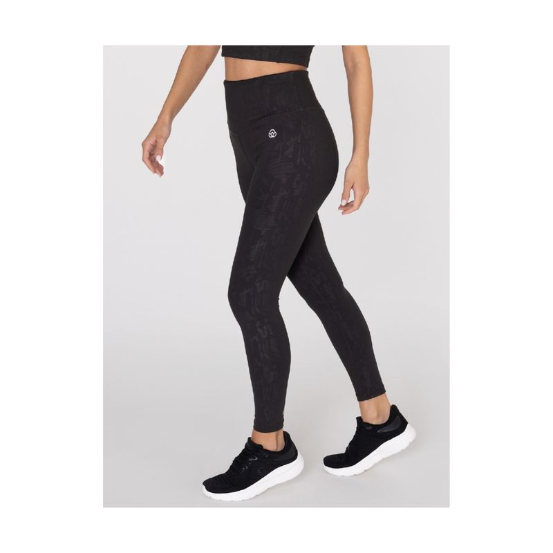 BSOUL - Pantalon Mujer HR ANKLE LEG EMMA BLACK PRINT BSOUL