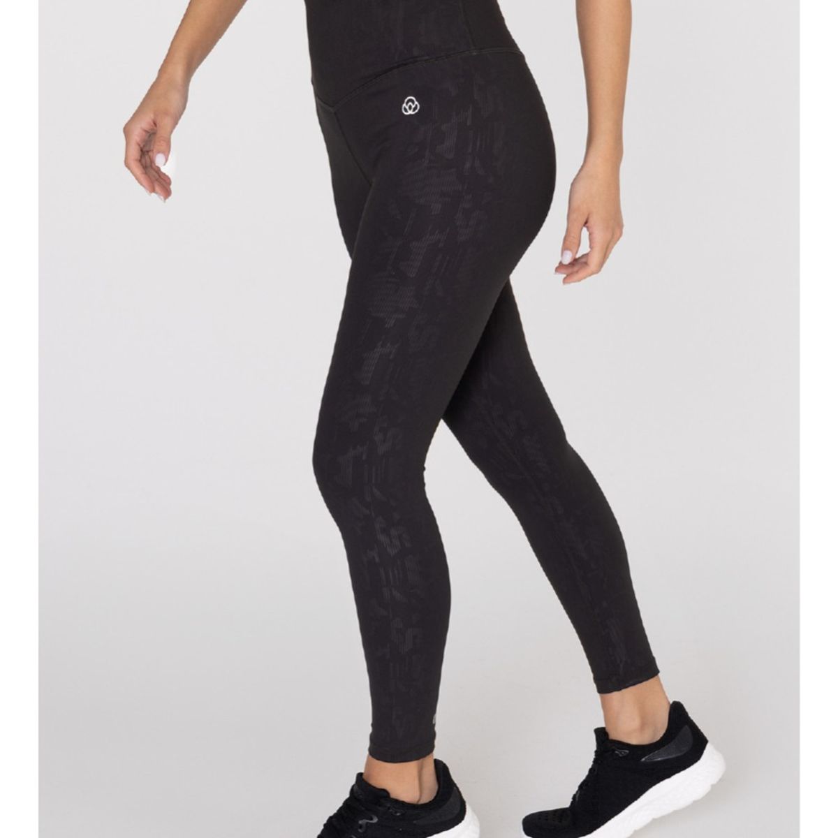 BSOUL - Pantalon Mujer HR ANKLE LEG EMMA BLACK PRINT BSOUL