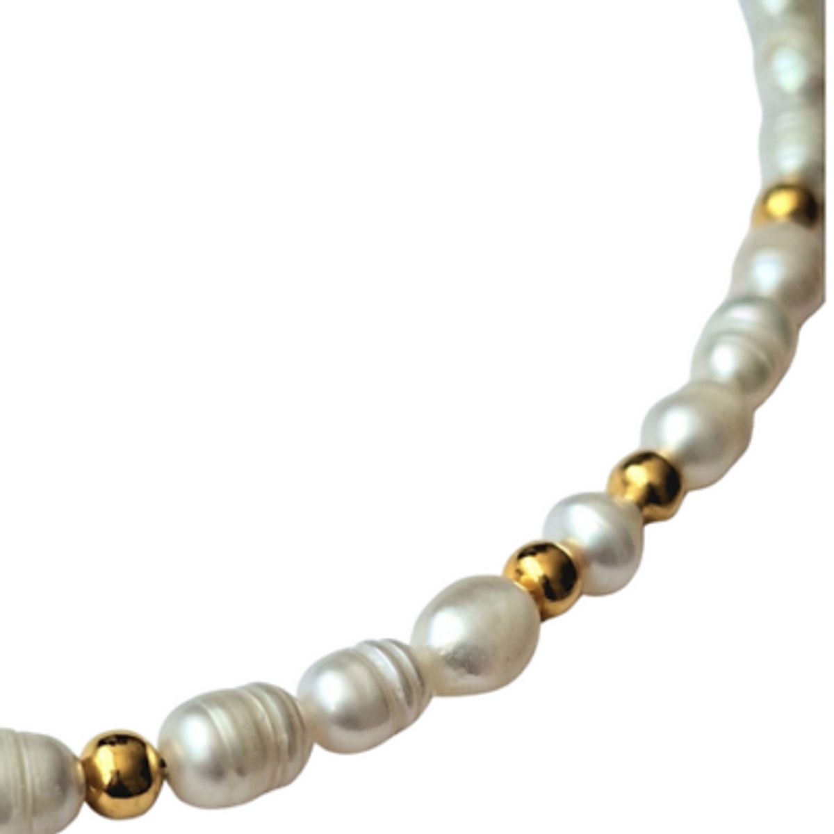 BY CAMI - Collar Lady Pearls en Perlas de Río y Baño de Oro  PerladoDorado  By Cami®