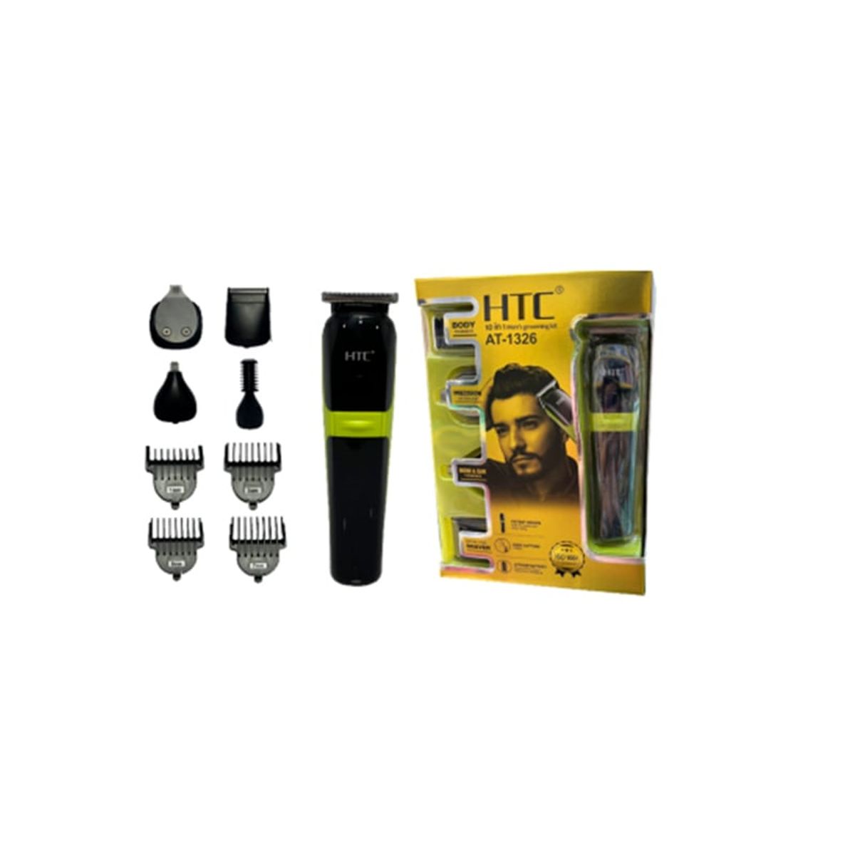 GENERICO - Peluquera, Afeitadora Y Perfiladora 5 En 1 Htc