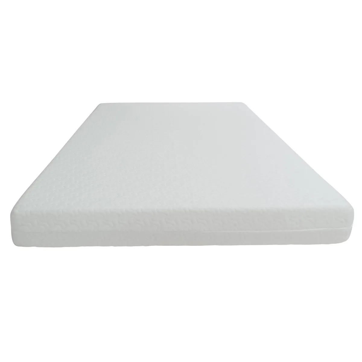 CARESTINO - Colchón Impermeable Para Cuna Corral 104x70x9cm Blanco