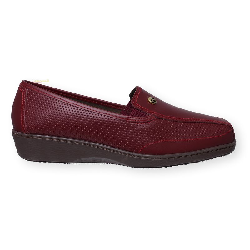CALZADO ROMULO - Romulo Casual En Cuero Mocasín Plano Mujer