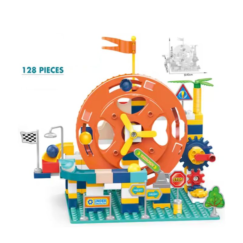DISTRIBUCIONES GUZ SAS - Juguete Armatodo Construcion Montesori 128 Piezas