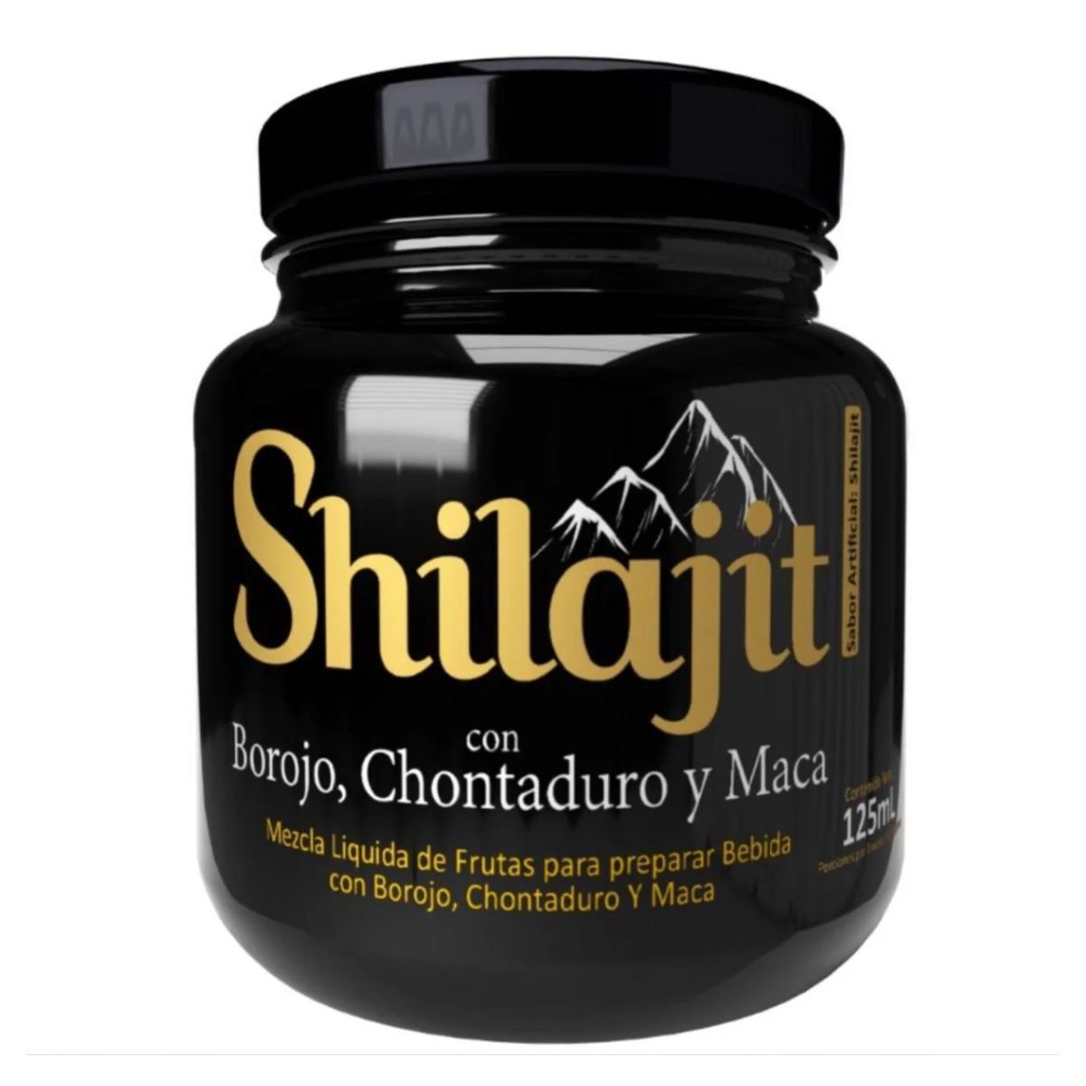 GLOBAL NUTRITION - Shilajit con Borojo Chontaduro y Maca 125ml