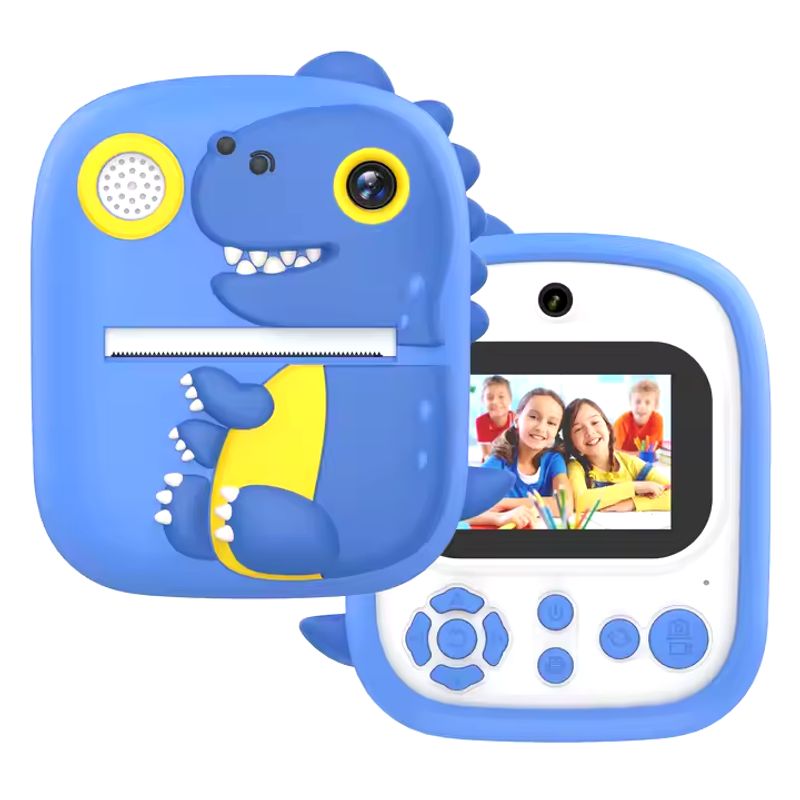 GENERICO - Impresora Portatil Camara Instantánea Térmica Bluetooth azul