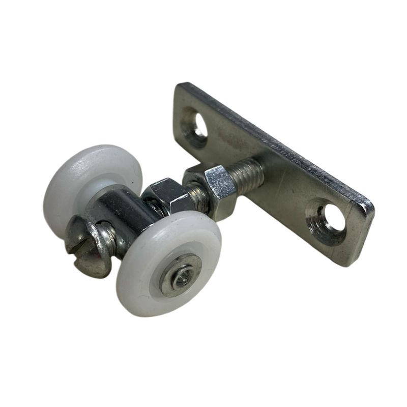 GENERICO - Rodachina Colgante 2 Ruedas Nylon x4 Unidades
