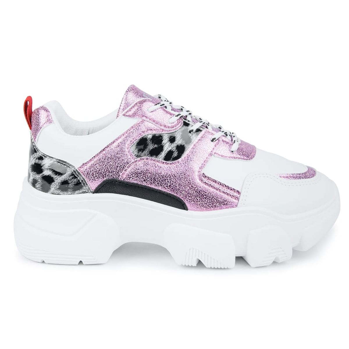 PRICE SHOES - Price Shoes Tenis Moda Mujer 622FD01-004ROSADO