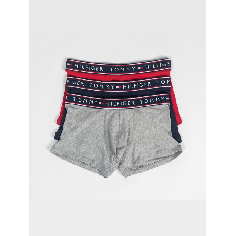 TOMMY HILFIGER - Pack multicolor de 3 bóxer con detalles distintivos de Tommy Hilfiger Tommy Hilfiger