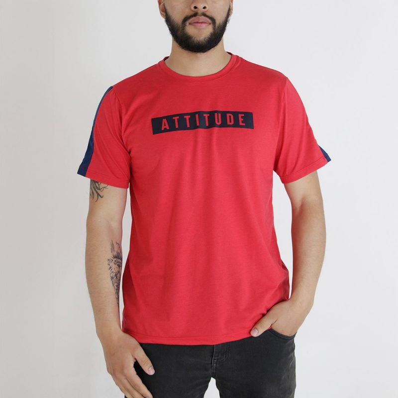 L Y H - Camiseta Para Hombre Rojo Marca L&H