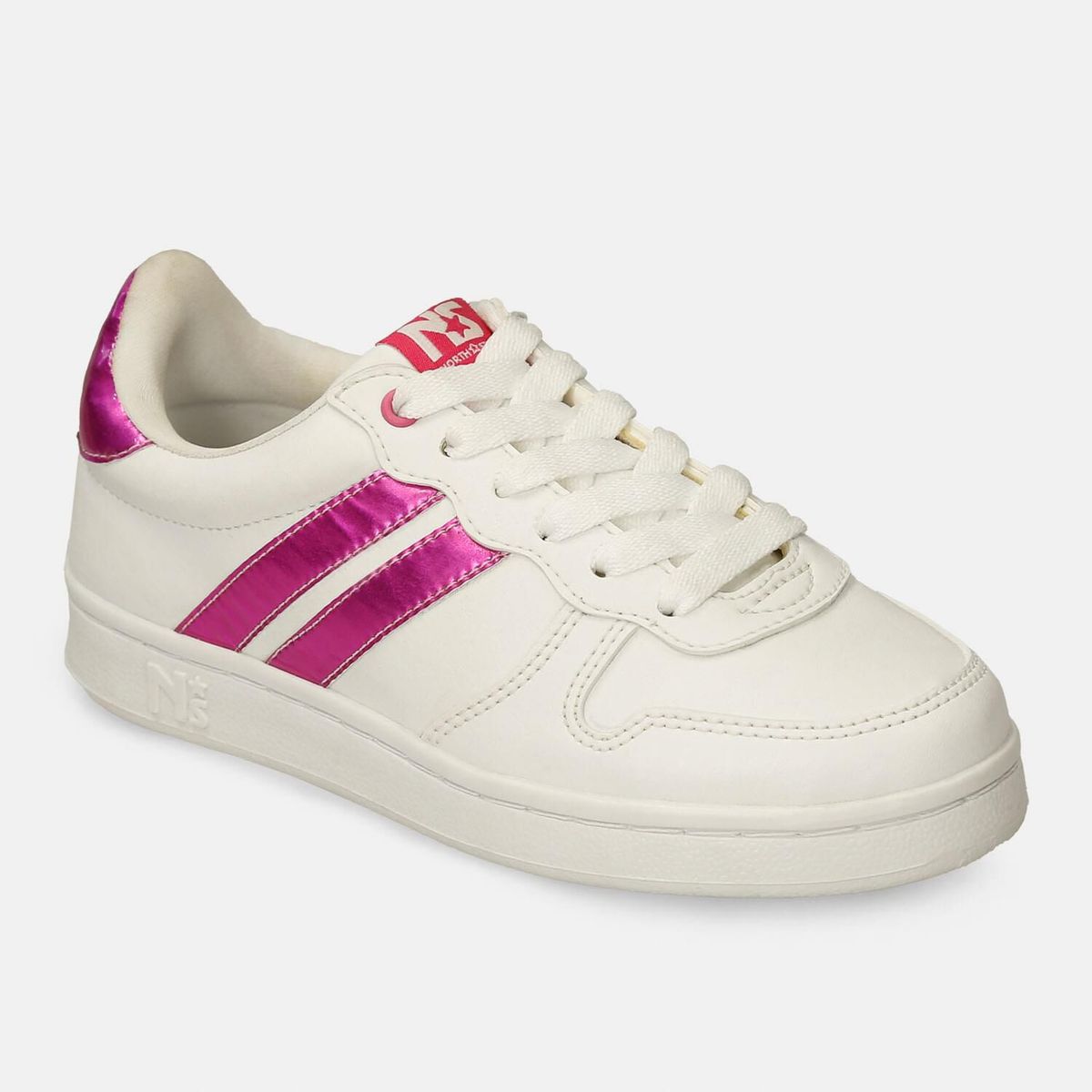 NORTH STAR - Tenis Para Niña North Star Blanco-Fucsia Simba