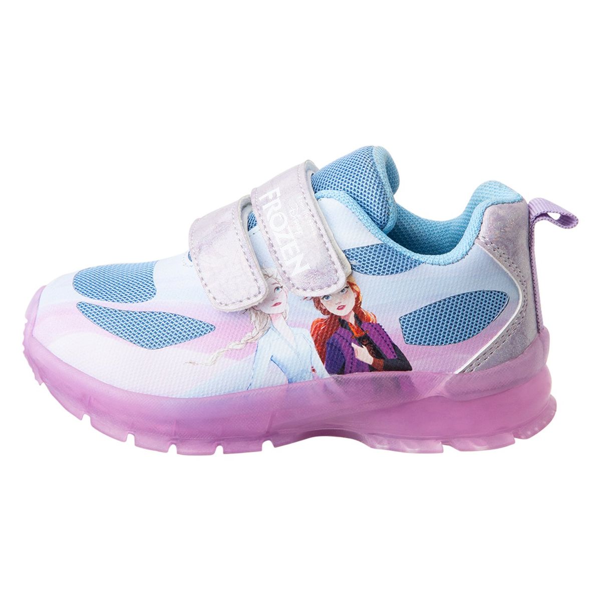 DISNEY - Zapatos  Casuales Con Diseño De Frozen Para Niña Pequeña Disney Payless Azul Claro