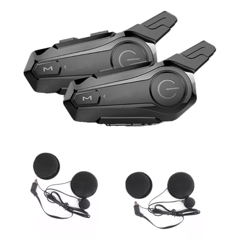GENERICO - Intercomunicador Prom X2  Bluetooth Caso-Moto E1 Auricular IPX6