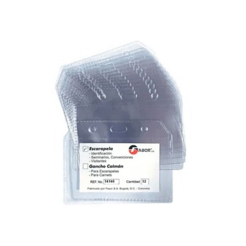 GENERICO - Escarapela Tipo Carnet 10x6cm X 100 Unidades