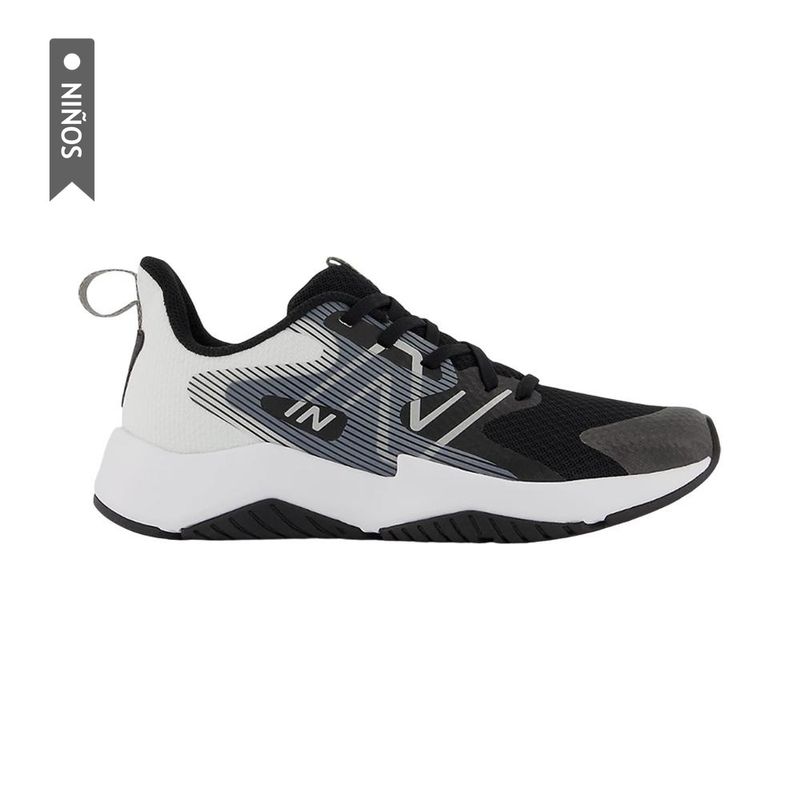 NEW BALANCE - Tenis New Balance Ravel Niño-Negro/Blanco