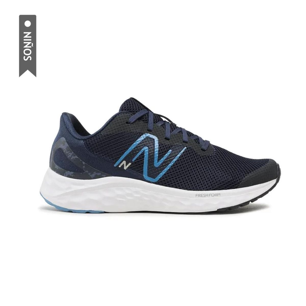 NEW BALANCE - Tenis New Balance Fresh Foam Arishi Niño-Azul