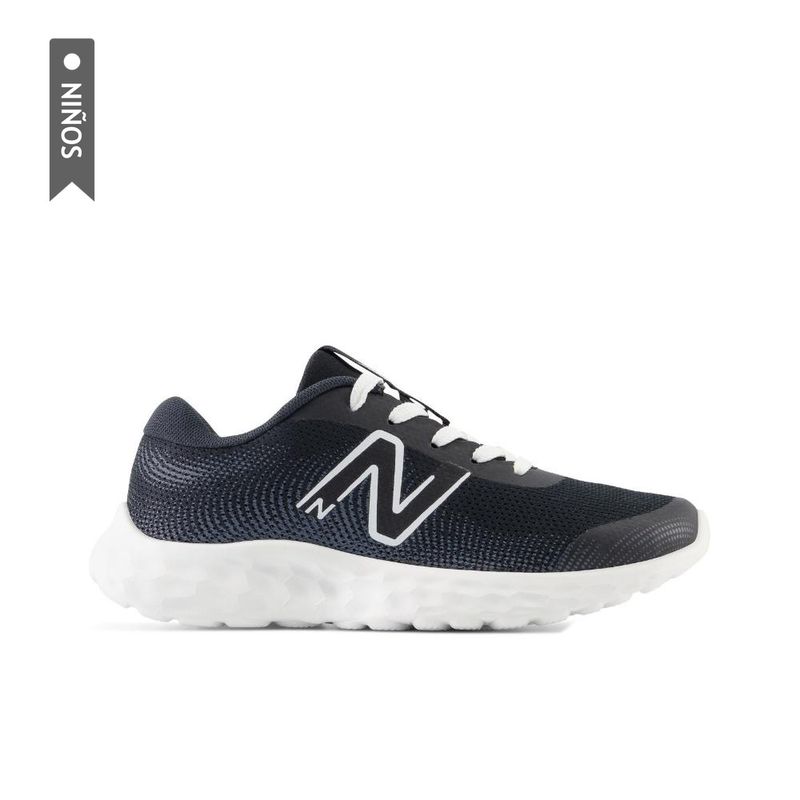NEW BALANCE - Tenis New Balance 520 Niño-Negro