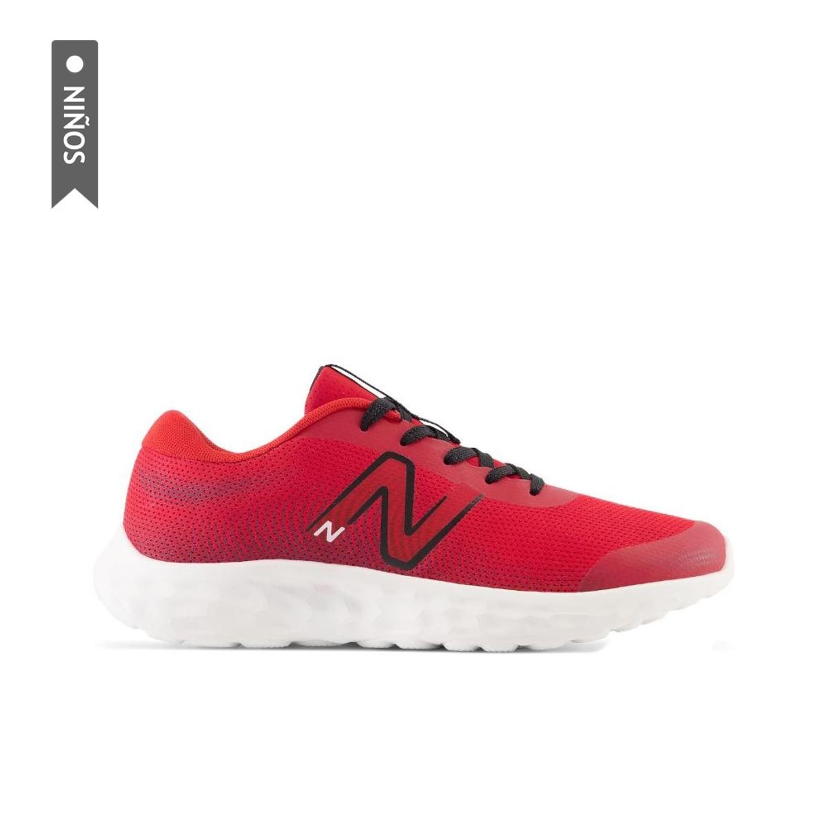 NEW BALANCE - Tenis New Balance 520 Niño-Rojo