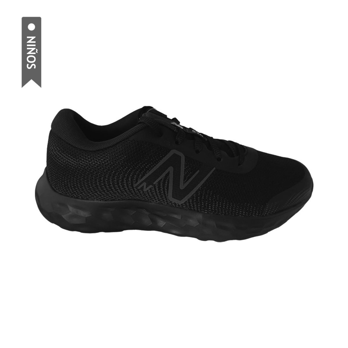 NEW BALANCE - Tenis New Balance 520 Niño-Negro