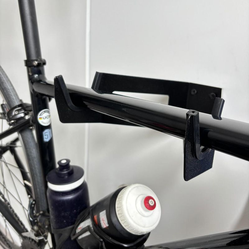 GENERICO - SOPORTE PARA BICICLETA DE ANCLAJE A LA PARED HORIZONTAL