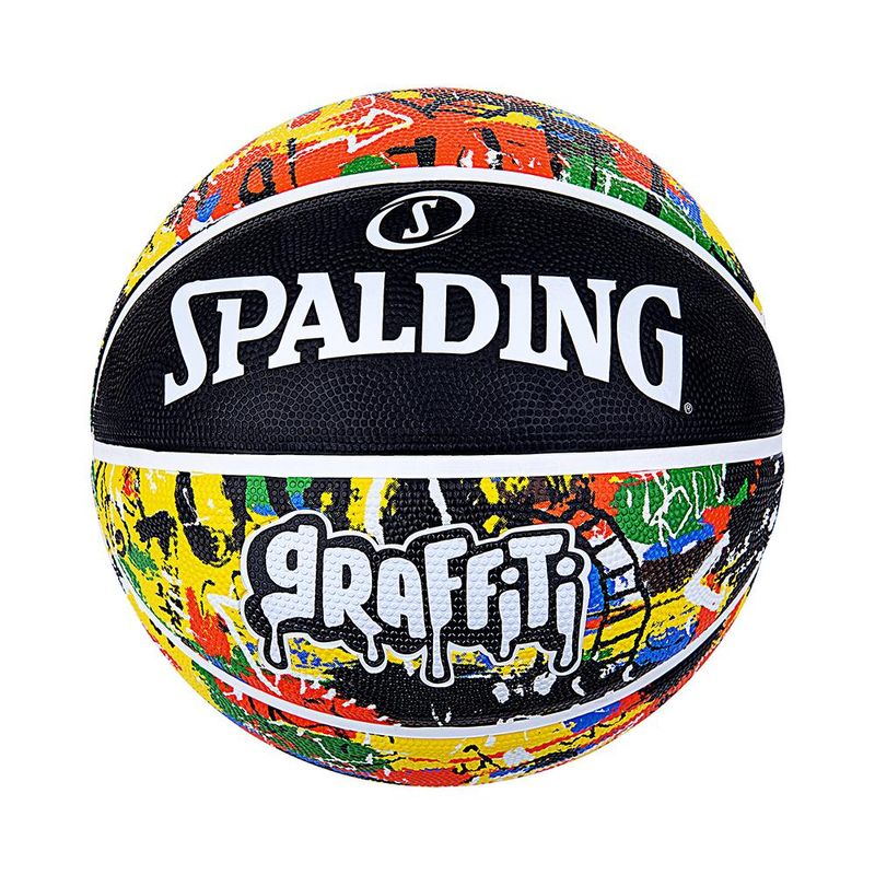 SPALDING - Balon Spalding De Basketall Graffiti #7-Multicolor/Negro