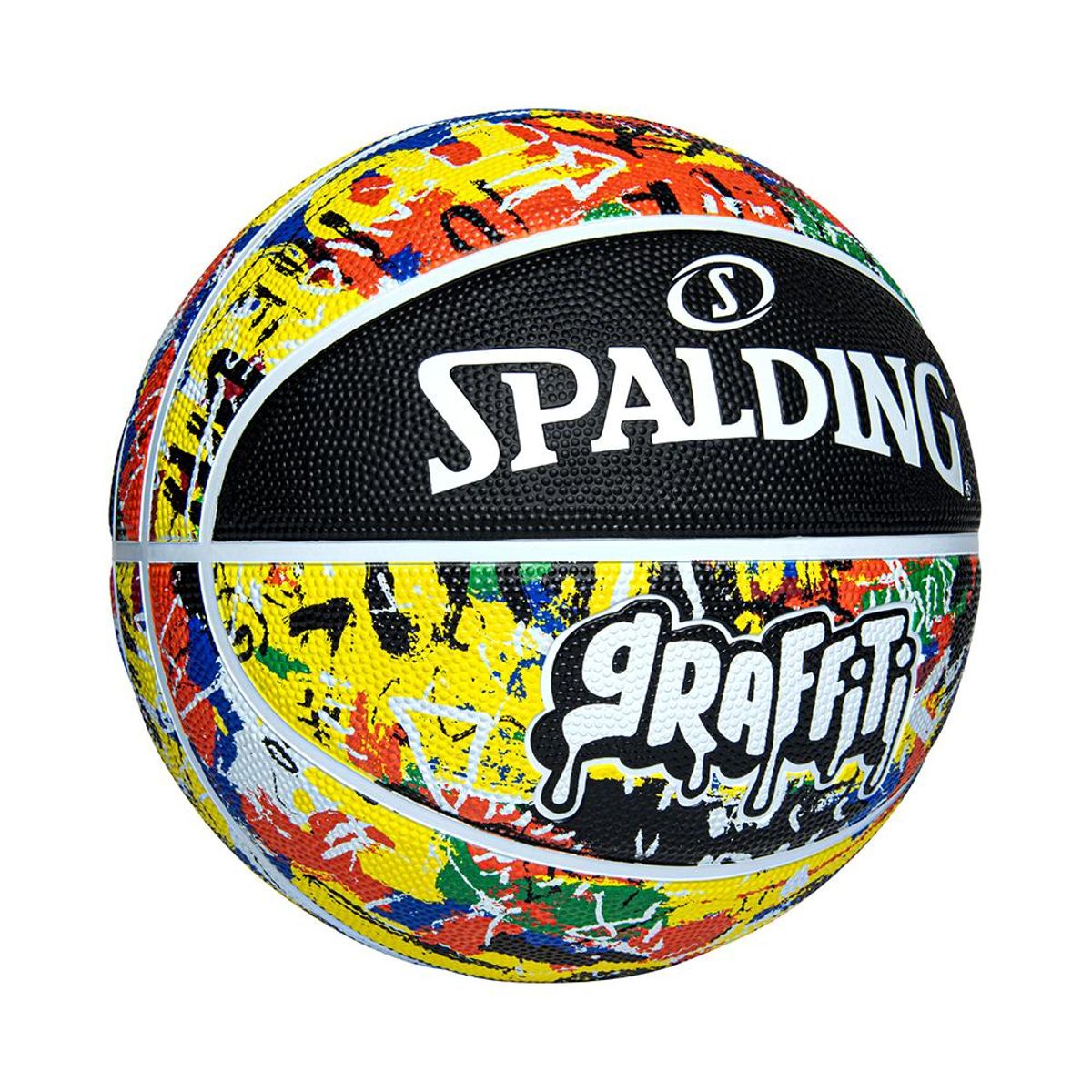 SPALDING - Balon Spalding De Basketall Graffiti #7-Multicolor/Negro