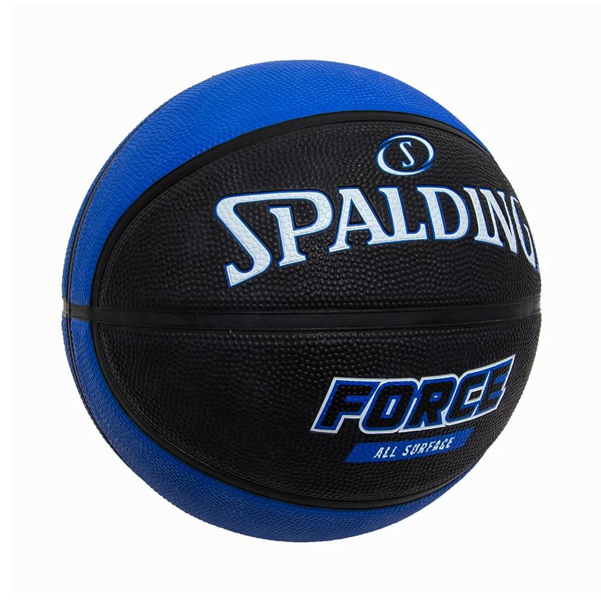 SPALDING - Balon Spalding De Basketball Force Rubber #7-Azul