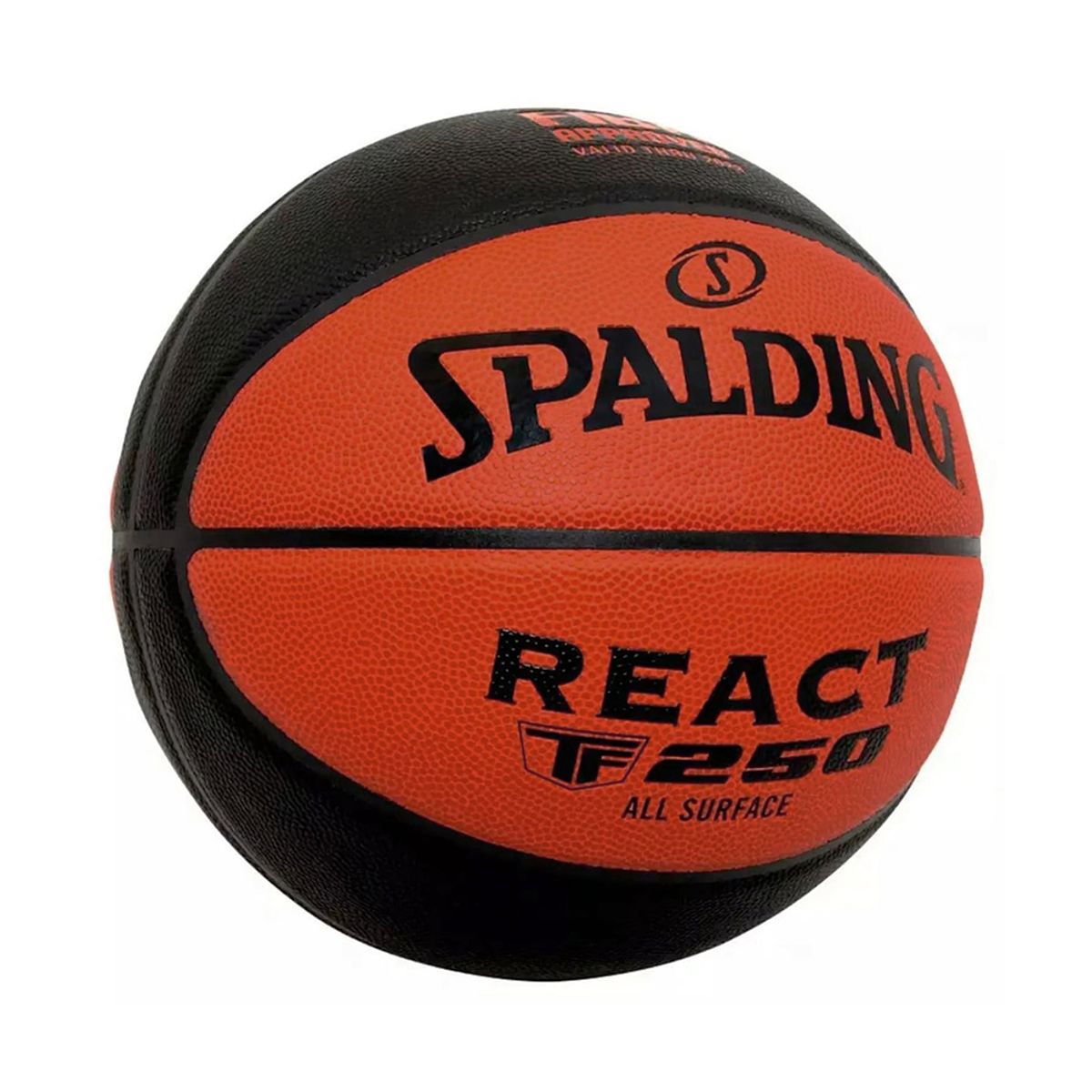 SPALDING - Balon Spalding De Basketball React Fiba Tf 250 #7-Naranja
