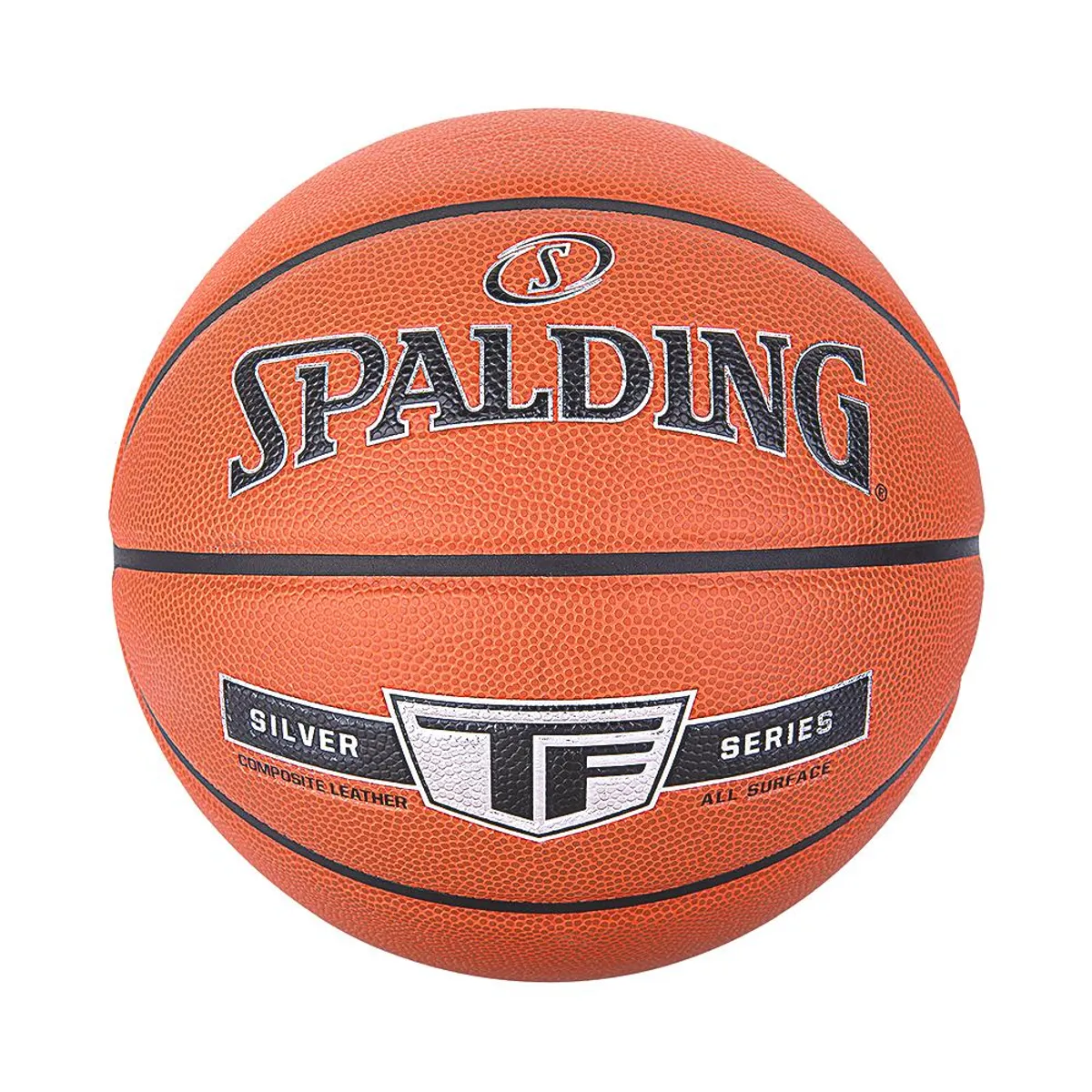 SPALDING - Balon Spalding De Basketball Tf Silver #7-Naranja