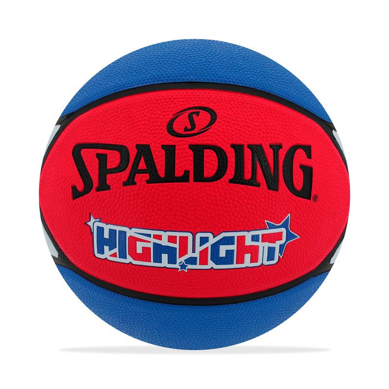 SPALDING - Balon Spalding De Basketball Highlight #7-Rojo