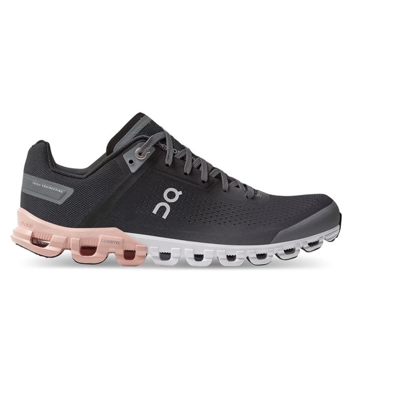 ON RUNNING - Tenis on cloudflow mujer ON RUNNING Negro CLOUDFLOWWPINK