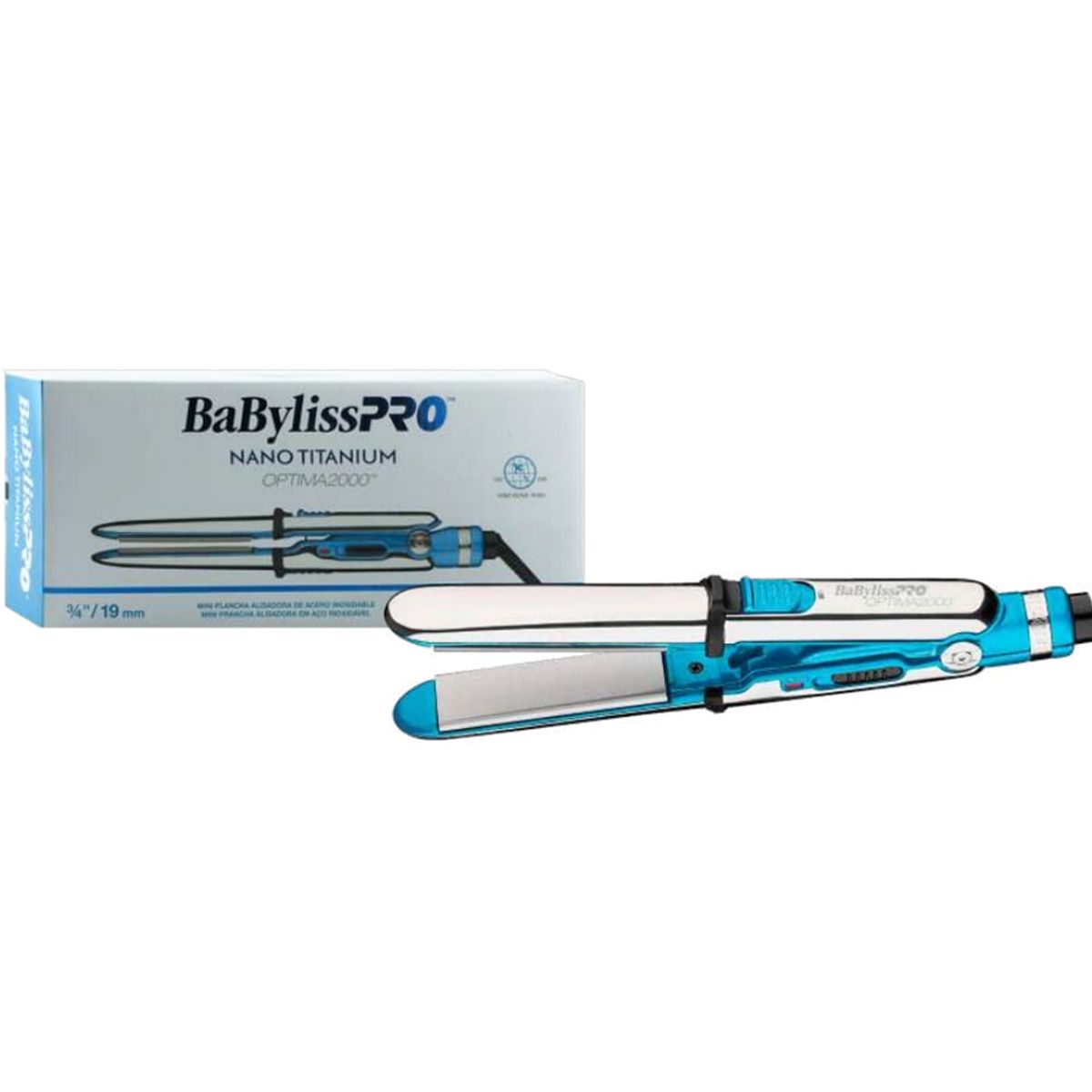 BABYLISS - Plancha Profesional Babyliss Sol Gel Mini Optima 2000 ¾"
