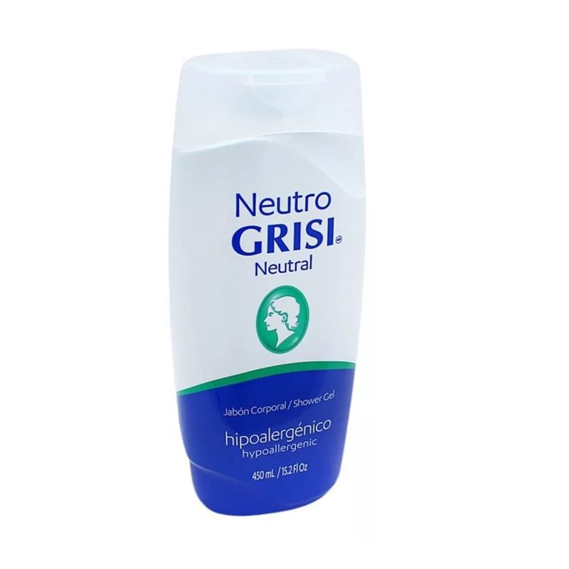GENERICO - Jabón Liquido Corporal Hipoalergénico Neutro 450ml - Grisi