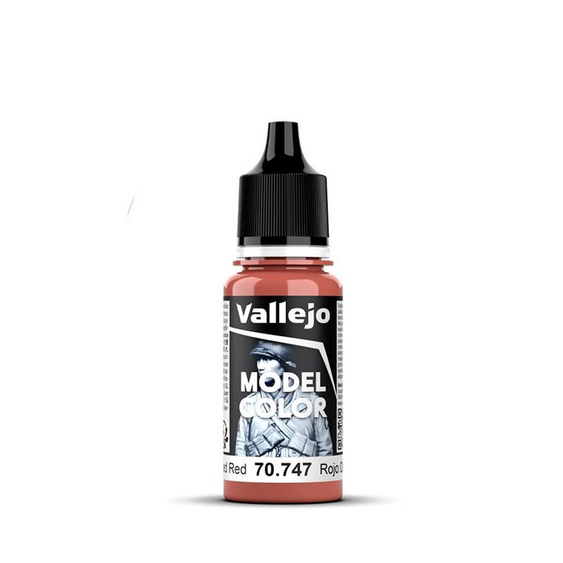 GENERICO - Acrilico Color Rojo Desgastado Modelcolor 747-18ml Vallejo
