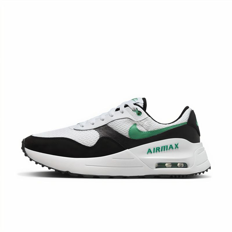 NIKE - TENIS NIKE HOMBRE AIR MAX SYSTEM BLANCO NEGRO DM9537-105