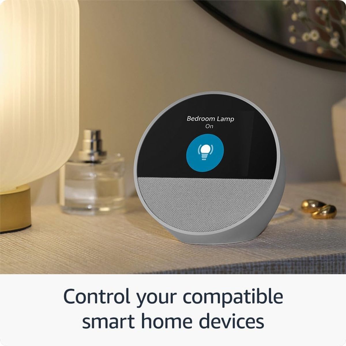AMAZON - Amazon Echo spot Alexa Despertador Inteligente Sonido Vibrante
