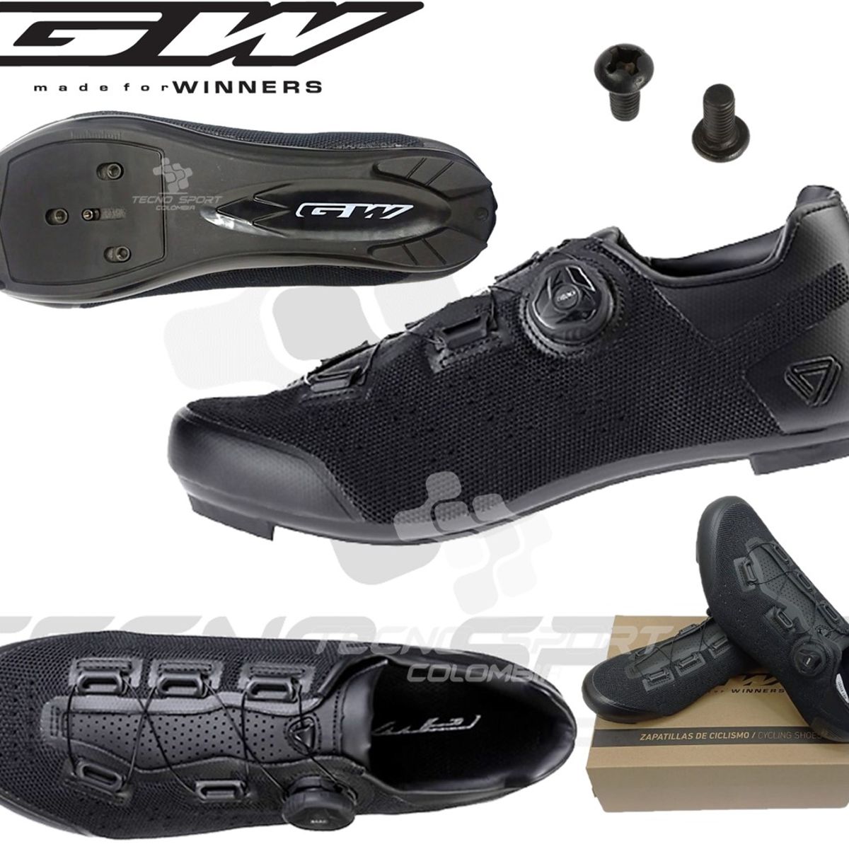 GW - Zapatilla Gw Boa Ciclismo Bicicleta Ruta Para Chocle_.