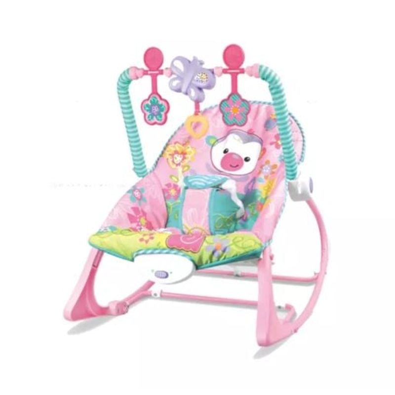 GENERICO - Silla Mesedora Vibradora y Musical Rocker Niña Toldillo