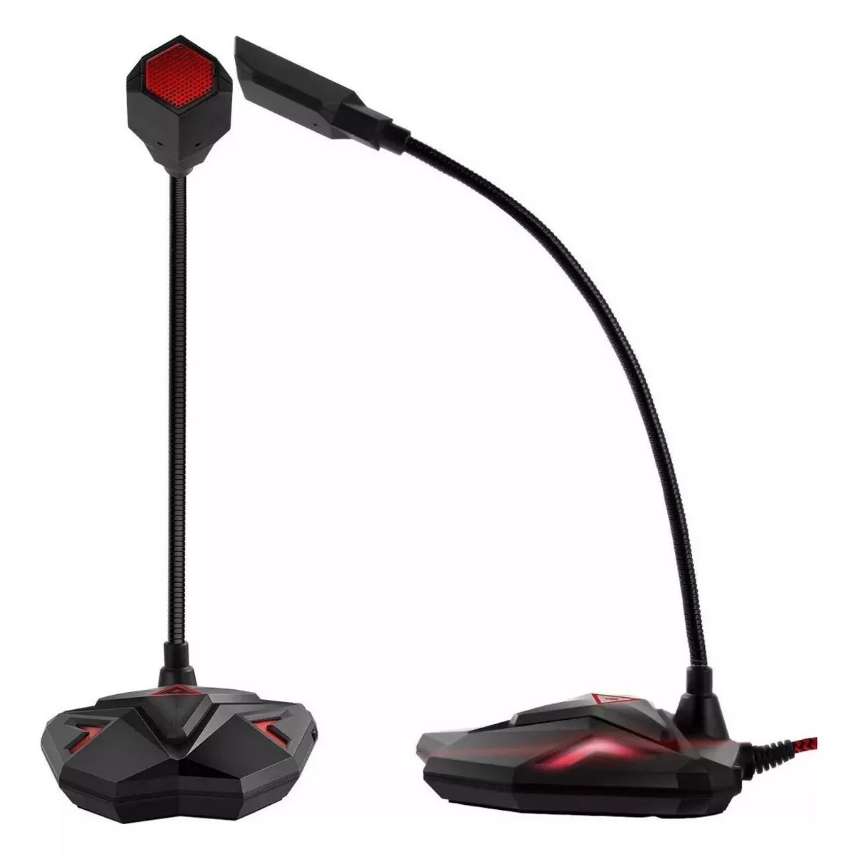 ANDOWL - Microfono Gamer Usb De Condensador Para Pc Q-55 Retroilumina