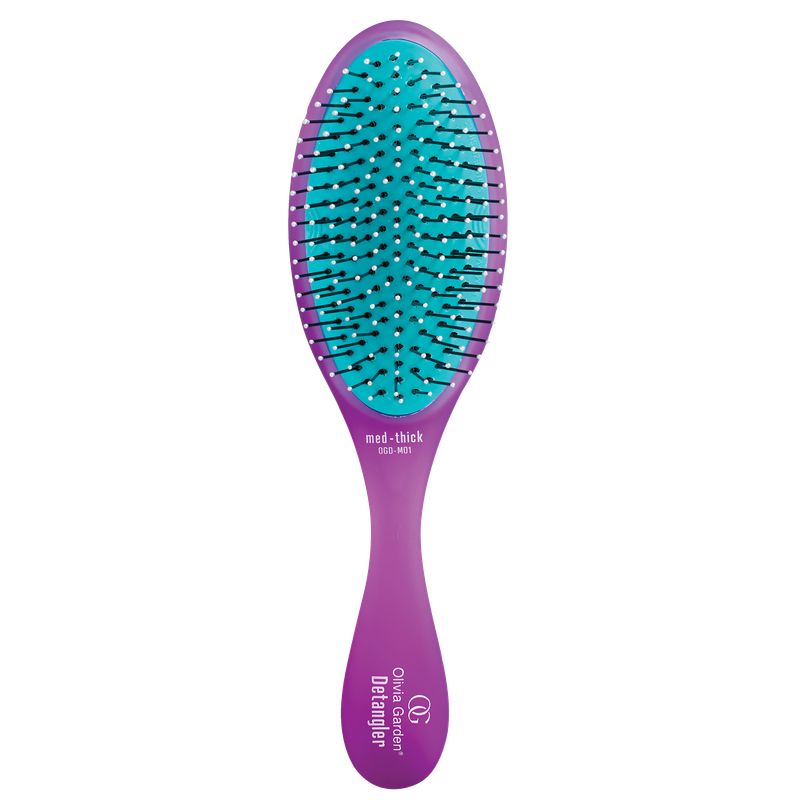 OLIVIA GARDEN - Cepillo Olivia Garden Collection Con Cojín Extraíble Morado