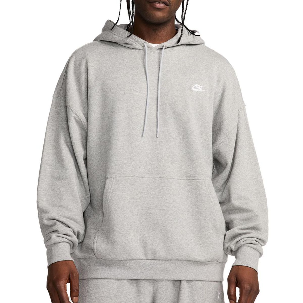 NIKE - Hoodie Nike Club Fleece-Gris