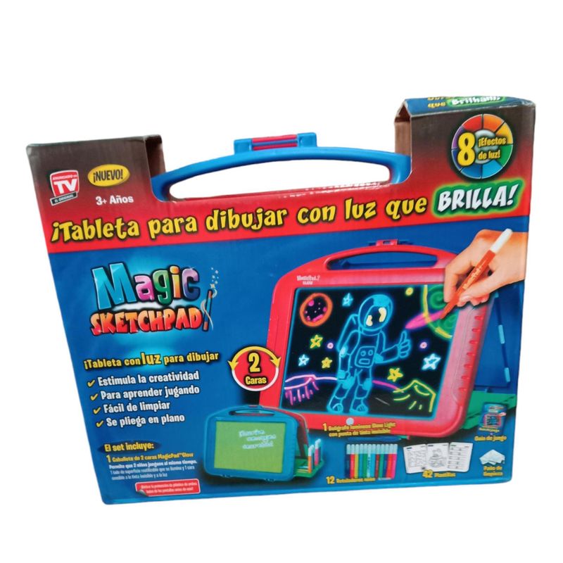 GENERICO - TABLETA PARA DIBUJAR CON LUZ BRILLANTE