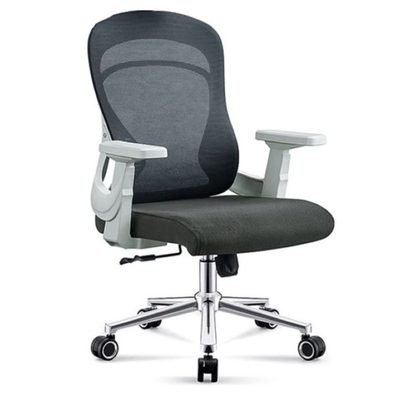 MOBLIHOUSE - Silla Ergonómica Ejecutiva De Oficina Resaldo De Malla Empor