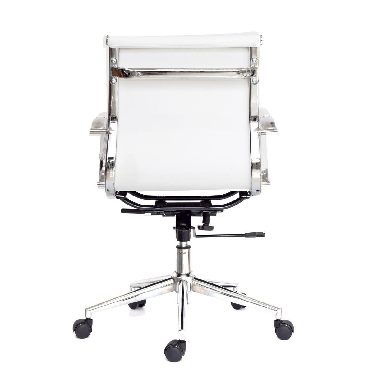 BONNO - Silla De Oficina Espaldar Medio Boss Inter Blanco Bonno