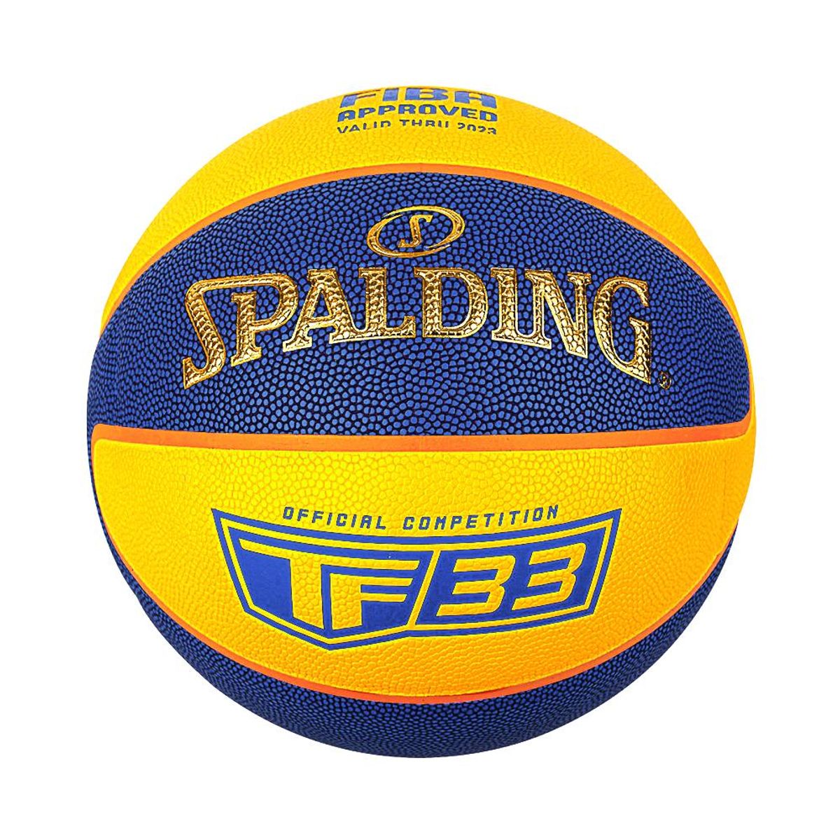 SPALDING - Balon Spalding De Basketball Tf 33 Gold #6-Multicolor