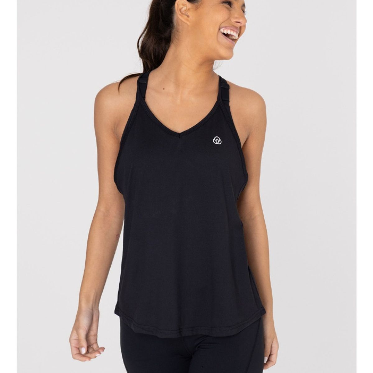 BSOUL - Camiseta Mujer TANK VEDA NEW BLACK BSOUL