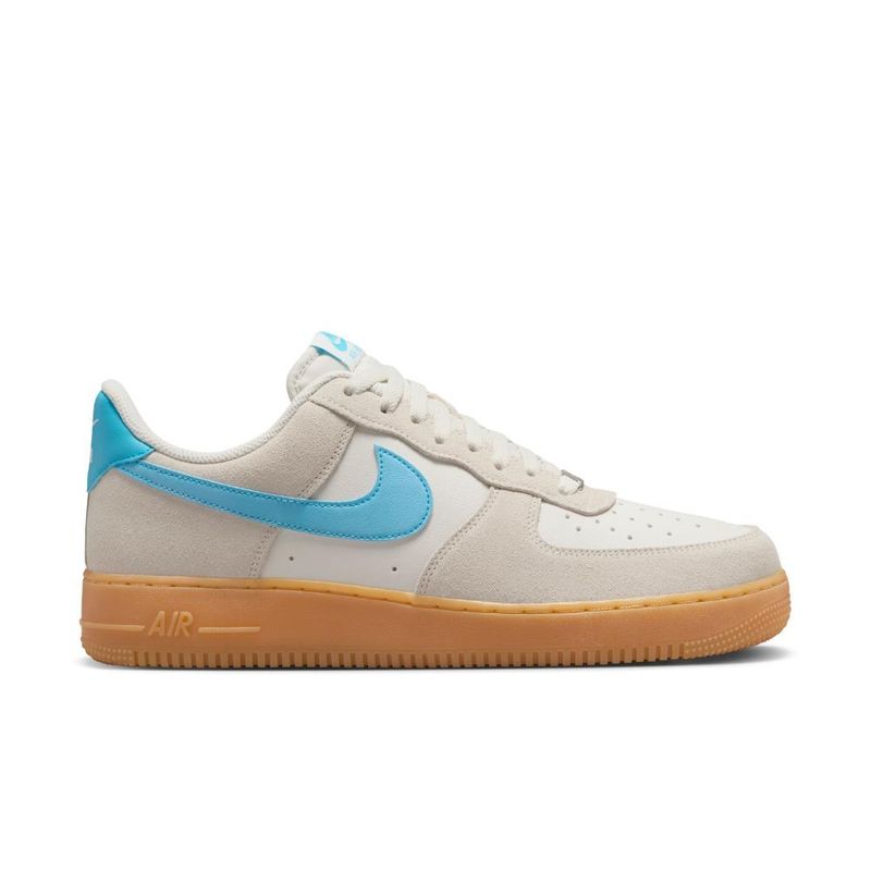 NIKE - Tenis Nike Air Force 1 07 Lv8 Ess-Gris/Azul