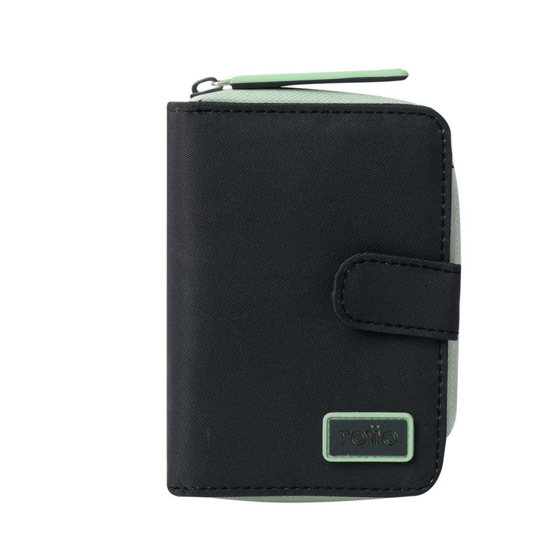 TOTTO - Billetera Mycro Twil Gris Mediana