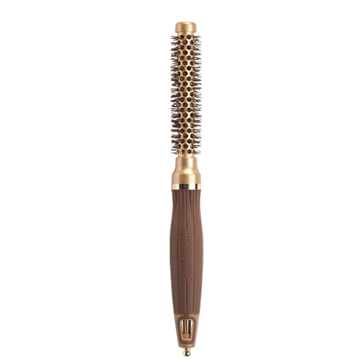 OLIVIA GARDEN - Cepillo Profesional Redondo Terminico Antibacterial Olivia Garden Ceramic Ion ½".