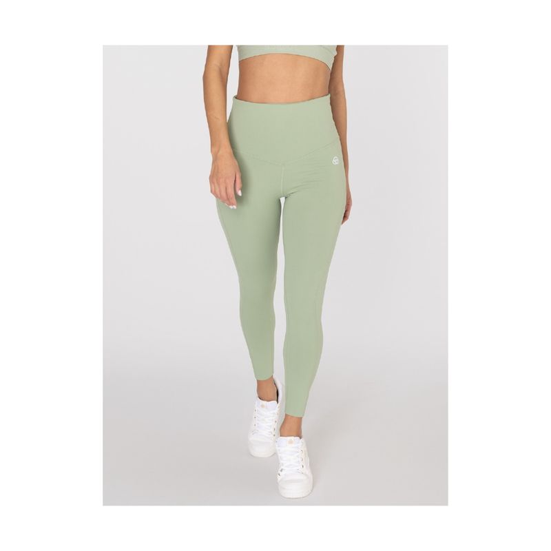 BSOUL - Pantalon Mujer ANKLE LEG DORA OLIVE BSOUL